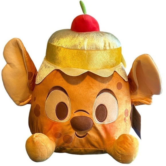 FINAL SALE Large  Disney Stitch Pineapple Upside Down Cake Plush Munchlings NWT - Picture 1 of 7